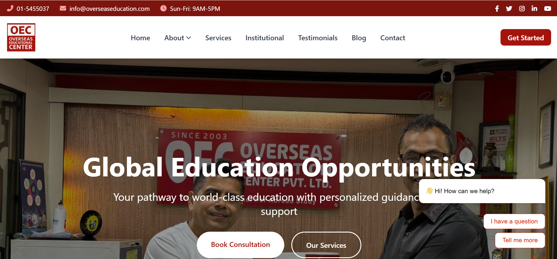 Overseas Education Consultancy